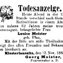 1885-11-13 Kl Trauer Meister